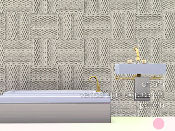 Sims 3 — Cream Vertical Spin Loop Carpet Pattern by DOT — Cream Vertical Spin Loop Carpet by DOT of The Sims Resource