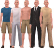 Sims 3 — John Locke by Illusive_Man2 — John Locke was raised in foster care. After coming in contact with his mother and