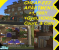 Sims 2 — CHEAP-EEZ Apartments!! by kikikikikiki — Very cheap and small apartments and a good deal! Comes with a