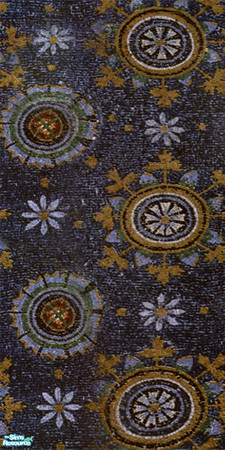 Sims 2 — Wallmask - deepblue ground (Wallpaper) by artrui — 