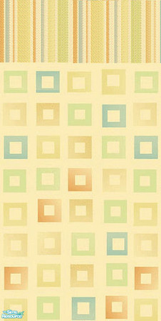 Sims 2 — Beautiful Borders - 3 by tdyannd — One of four walls in my \'Beautiful Borders\' set.