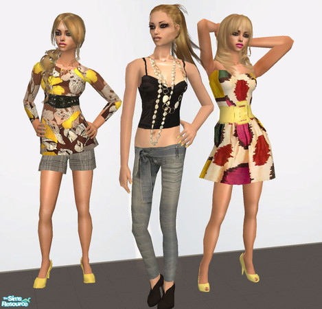 Sims 2 — Spring by H76CXL — Spring fashion collection