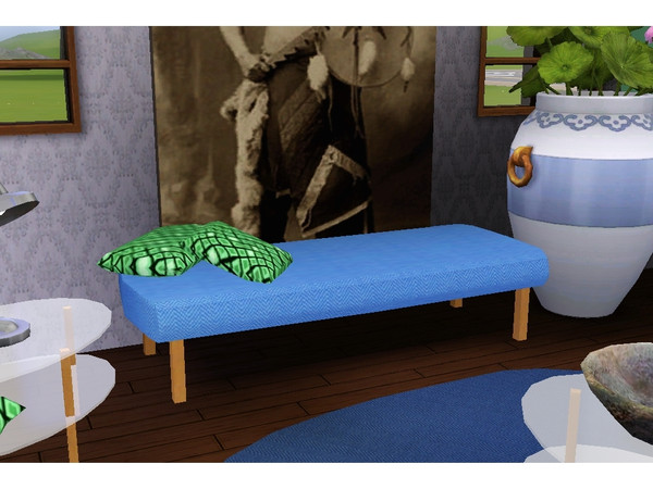 Sims 3 —  by lilliebou — You can find this two places sofa in the sofas and loveseats section for 350 Simoleons. It has