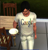 Sims 3 — Google Tshirt by I_Speak_Simish — Are you a fan of Google? Well now your sims can be fans of google to with this