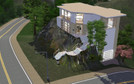 Sims 3 — modern loft house.1 by chaton9 — modern loft house.1