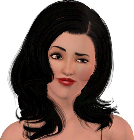 Sims 3 — Vanessa (Evil Sim) by saintveronika — An evil, seductive sim. Credit given to all the respectful owners.