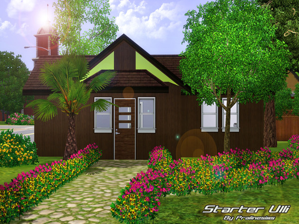 Sims 3 —  by TSR Archive — This is a cozy fully furnished home for your lovely simmies! It has: Livingroom with