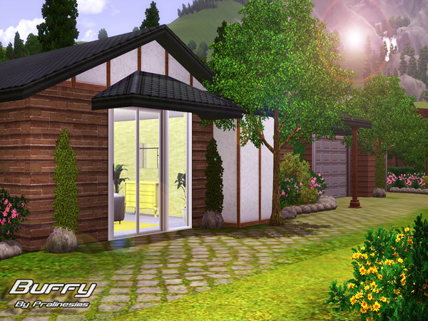 Sims 3 —  by TSR Archive — Fully furnished small home for your simmies! It has: Livingroom,bedroom,kitchen with