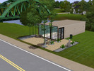 Sims 3 — Zensation by trull — Very small but efficient modern home with large floor to ceiling windows for lots of