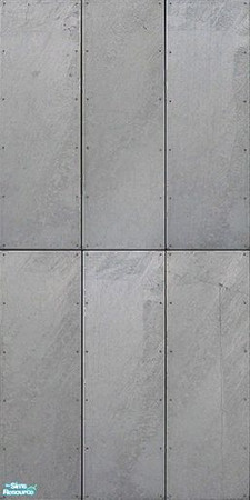 Sims 2 — Somesteel Plates 2 by SOMEdud — Steel plate panels 3x3, part of the somePaneling SET