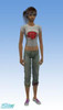 Sims 2 — Red Nose Day T-Shirt by bbean32 — Red Nose Day T-Shirt, Please Donate to Comic Relief