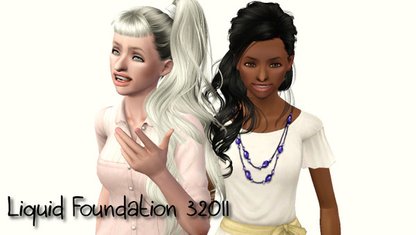 Sims 3 — Liquid Foundation 32011 by ES3C — Beautiful face defining, and highlighting foundation with an even perfect