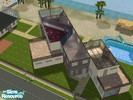 Sims 2 — beachlane 555 diagonal by neetje2 — complete diagonal build villa