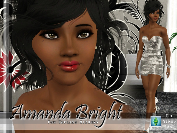 Sims 3 — Amanda Bright by toplassmizunno — She is a Beautiful model.. I hope you like.. Hair is not included.