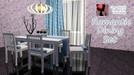Sims 3 — Romantic Dining Set  by lchenchen — Romantic Dining Set 