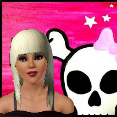 Sims 3 — Zoe by Roobz1 — Zoe,a fun blond emo teenager