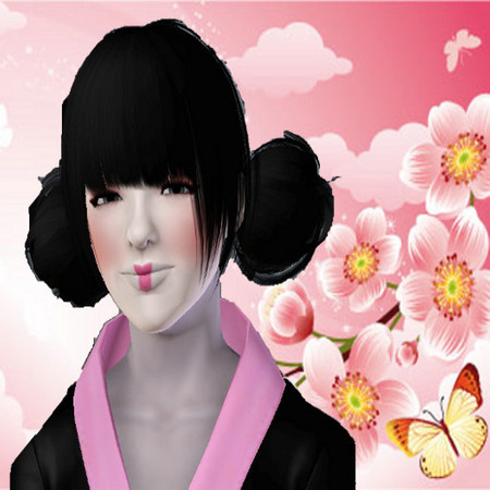 Sims 3 — Reisha by Roobz1 — Reisha the geisha,