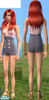 Sims 2 — Cute jeans outfit. by HellUnicorn2 — Hey Guys, This is my first upload and recolor. So, it isn\'t perfect but I