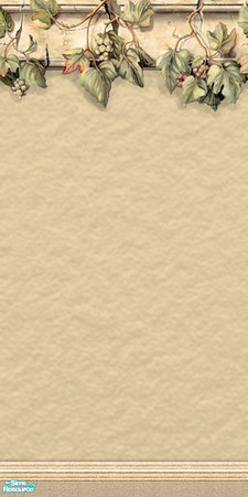 Sims 2 — Vines On Plaster by Halfcreek — created by Halfcreek. Found under poured.