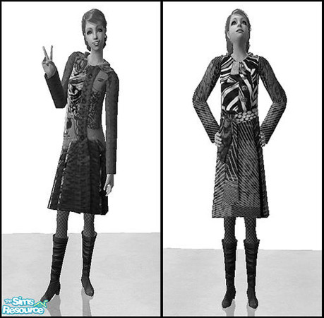 Sims 2 — the coat - Mesh by steffor — 