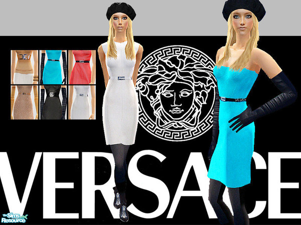 Sims 2 — Versace Fall Winter 2007 Part 1 by lemonloveshane — Versace F/W 2007 is believed to be one of Donatella\'s best