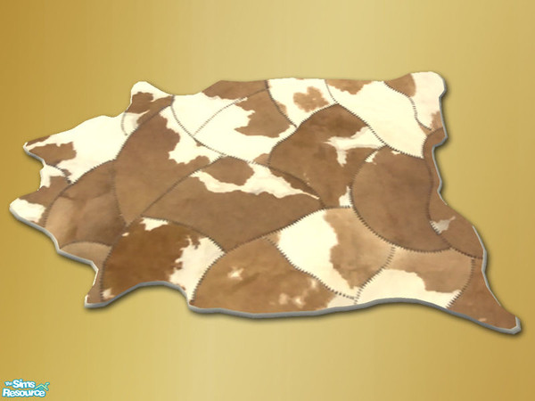 Sims 2 — Africa Skin Rug - Rec 01 by Shakeshaft — A recolour set of my African themed room, set includes Armchair in a