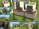 Sims 2 — 41 North Greenwood Drive by SOMEdud — 4 Story House, with 2 garages, large swimming pool and a lot of space.