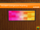 Sims 3 — Modern Livingroom Painting by LightEarth2 — Modern and abstract, perfect for decor your Sims' livingrooms!