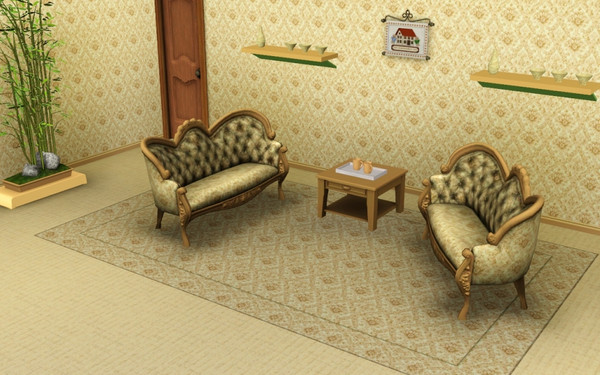 Sims 3 — marcorse_classique pattern by marcorse — An elegant retro wallpaper pattern