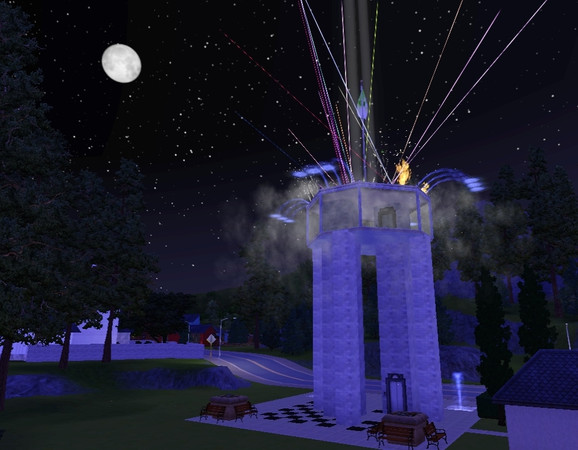 Sims 3 — Panorama by kikoklon — A Small Park for your city!