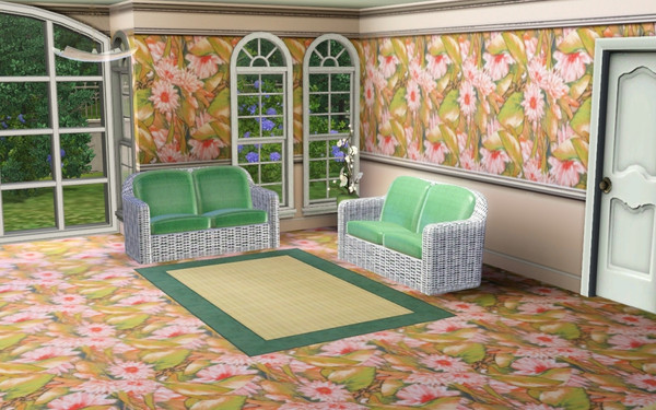 Sims 3 — marcorse_carefree pattern by marcorse — A carefree floral pattern