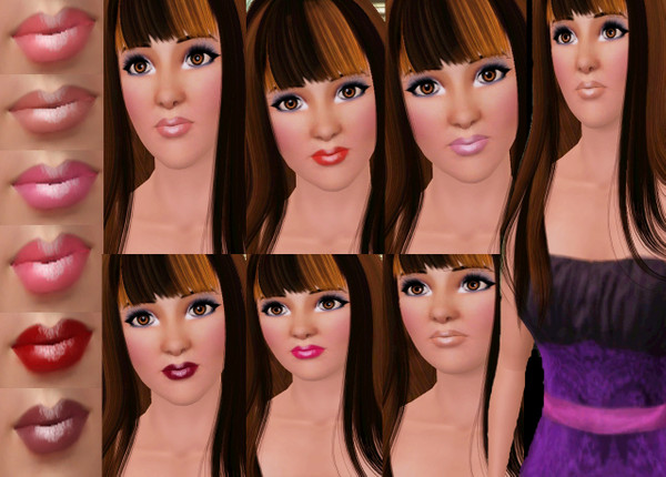 Sims 3 — Shimmer lipstick- gloss by darkfairy2 — Nothing more to say,hope you like it :)