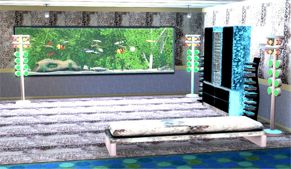 Sims 3 — marcorse_silver snakeskin pattern by marcorse — A touch of the exotic - a novelty, silver snakeskin for use on .