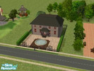 Sims 2 — 1841 Palm Avenue by patrick_san460 — 2 Story home with a \'secret\' basement with 2 bedrooms (each with own