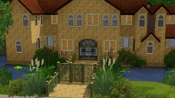 Sims 3 — marcorse_sandstone pattern by marcorse — Soft sandstone, long used as a building and paving material, so worn