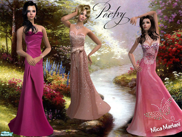 Sims 2 — Poetry by micamariani — Beauty and charm for your sims