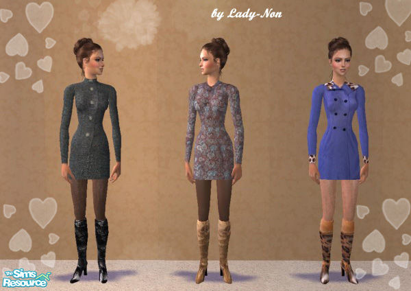 Sims 2 — Seson_clothes by -Lady-NON — Very cute clothes!