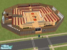 Sims 2 — Sports Center by Selin_R305dvan — There is a basketball area to playing and watching