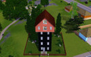 Sims 3 — Tall House by turtlou — A small, yet tall house for your sims. Based off a real house.