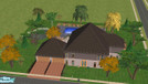 Sims 2 — 386 Old Farm Rd by jessicaxmarie2 — 2 car garage. Greenhouse. Pool & pool house. 4 bedrooms (master bedroom