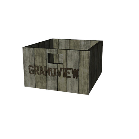 Sims 3 — Crates by TheNumbersWoman — Just a crate..nothing more...for no purpose....by RicciNumbers@TSR. TSRAA Has a slot