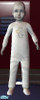 Sims 2 — cozy graphic one piece  by rissabeme — one piece with duck on it , fuzzy white and yellow socks