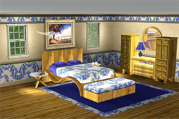 Sims 3 — marcorse_single hyacinth pattern by marcorse — Not a single flower, but flowers of the single hyacinth in this