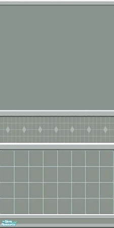 Sims 2 — Home Creations - The Powder Room by Maegen — Home Creations The Powder Room Collection is a new line of wall and