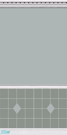 Sims 2 — Home Creations - The Powder Room by Maegen — Home Creations The Powder Room Collection is a new line of wall and