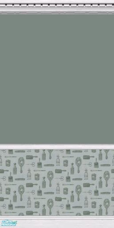 Sims 2 — Home Creations - The Powder Room by Maegen — Home Creations The Powder Room Collection is a new line of wall and