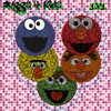 Sims 3 — Rugz 4 Kidz Sesame Street Small by jmzerl72 — 1x1 circular = Bert, Ernie, Oscar, Elmo, Cookie Monster