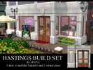 Sims 3 — Hastings Build Set by estatica — This set includes 1 double door, 6 modular windows to mix and match and 1