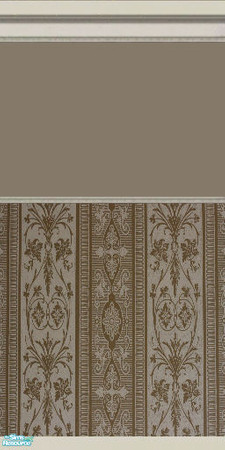 Sims 2 — Brown Study by irishdixiegirl — A wallpaper for sims 2