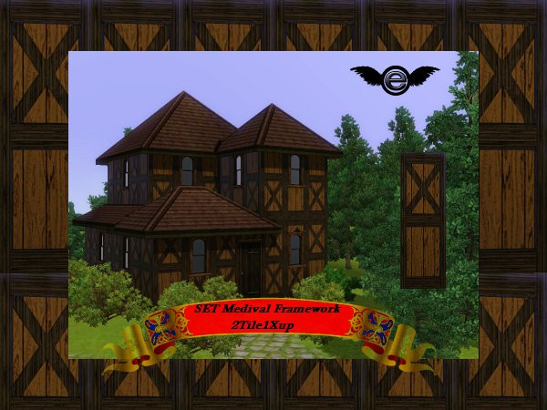 Sims 3 — SET Medival Frame work_2Tile1X by engelchen1202 — by engelchen1202@ TSR